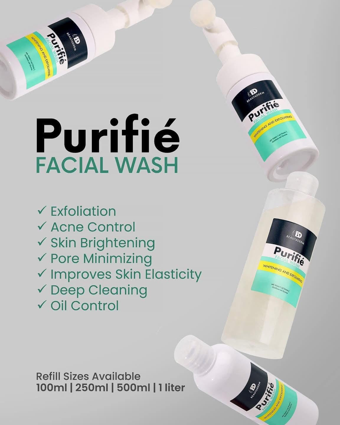 Beautederm Purifie Facial Wash