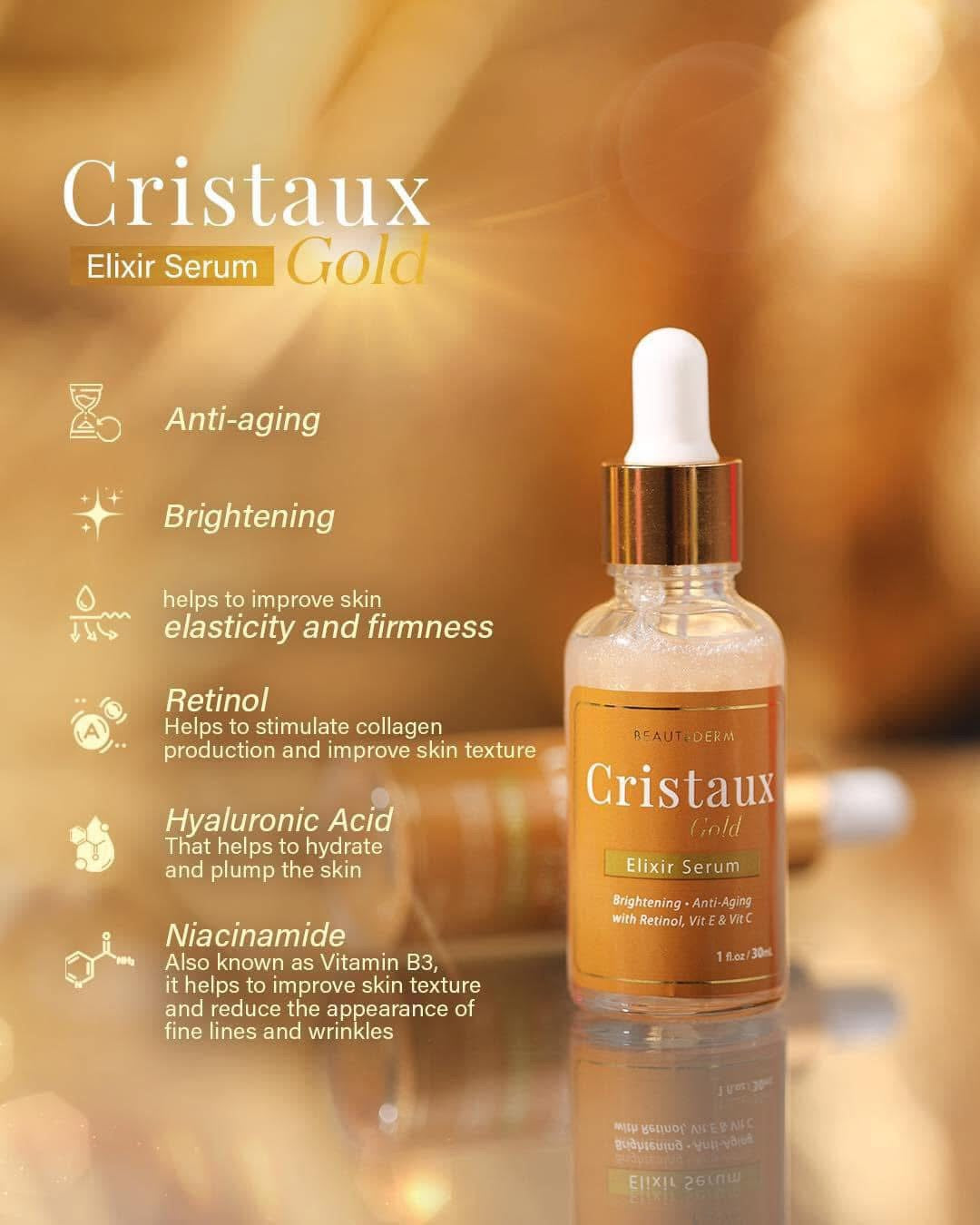 Cristaux Gold Serum