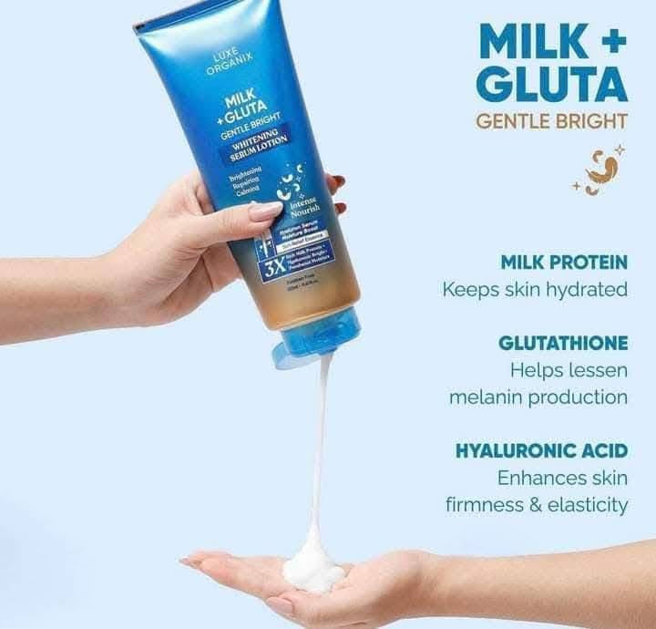 Luxe Organix Milk + Gluta Lotion
