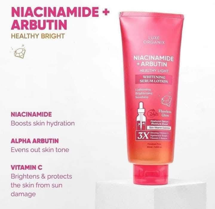 Luxe Organix Niacinamide + Arbutin Lotion