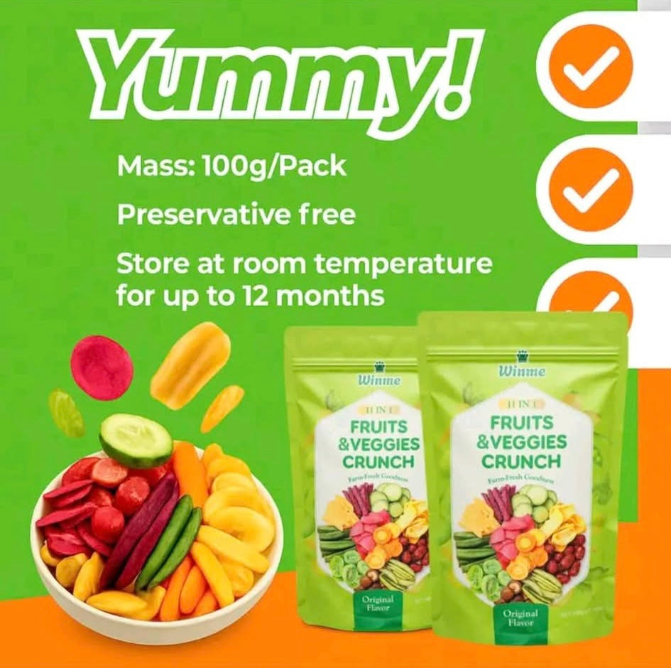 Winme Fruits and Veggies Crunch