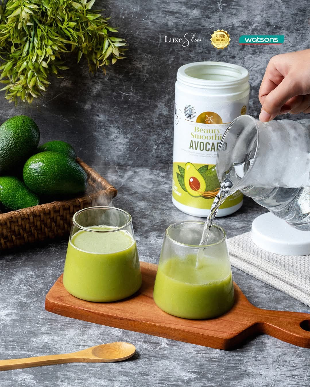 Luxe Slim Avocado (500g) Jar