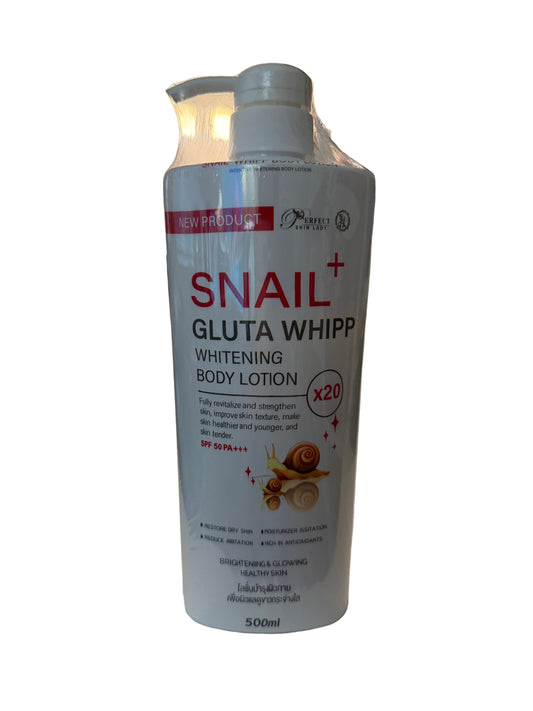Snail Whipp Body Lotion (500mL)