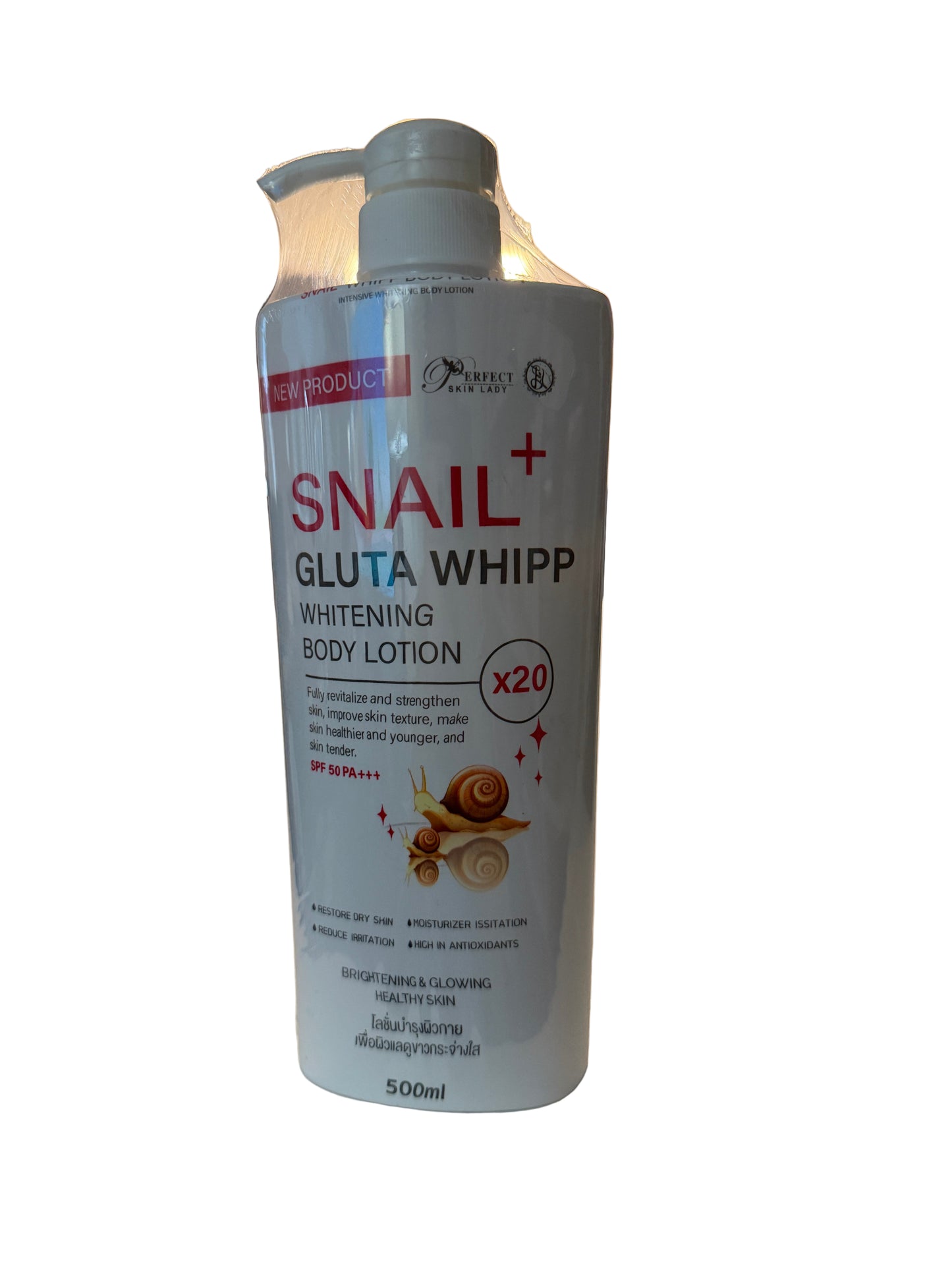 Snail Whipp Body Lotion (500mL)