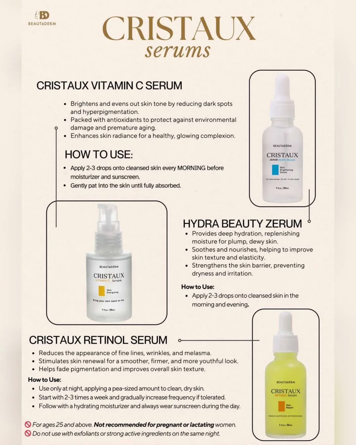 Beautederm Trio Serum