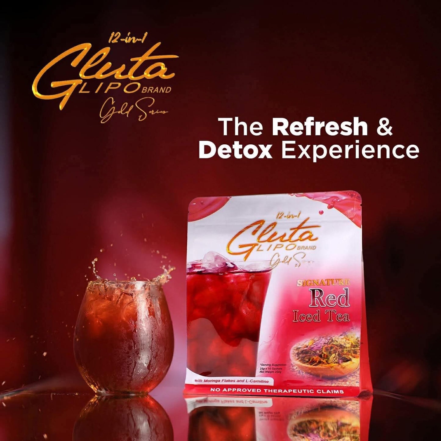 Gluta Lipo Red Ice tea