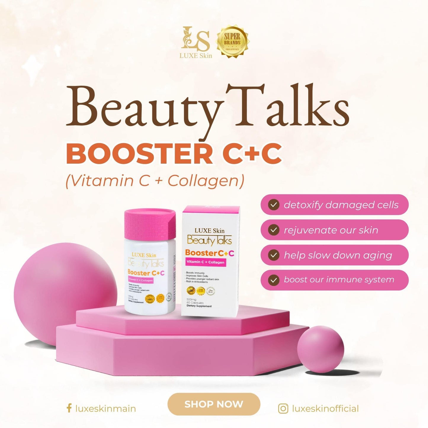 Beauty talks Booster C+C