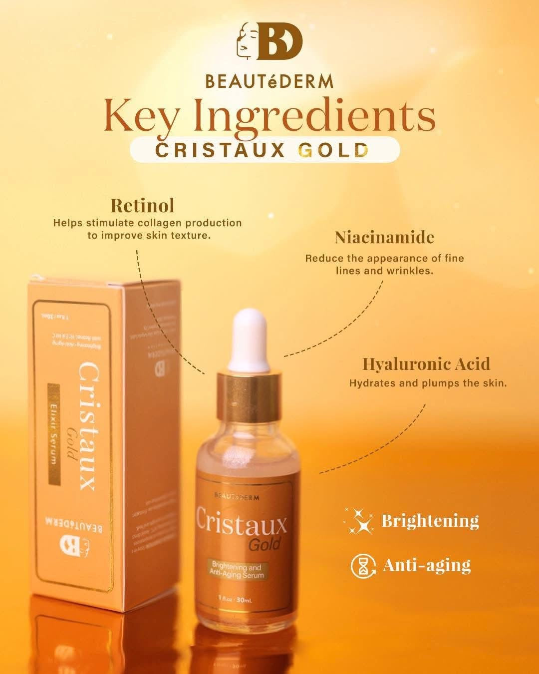 Cristaux Gold Serum