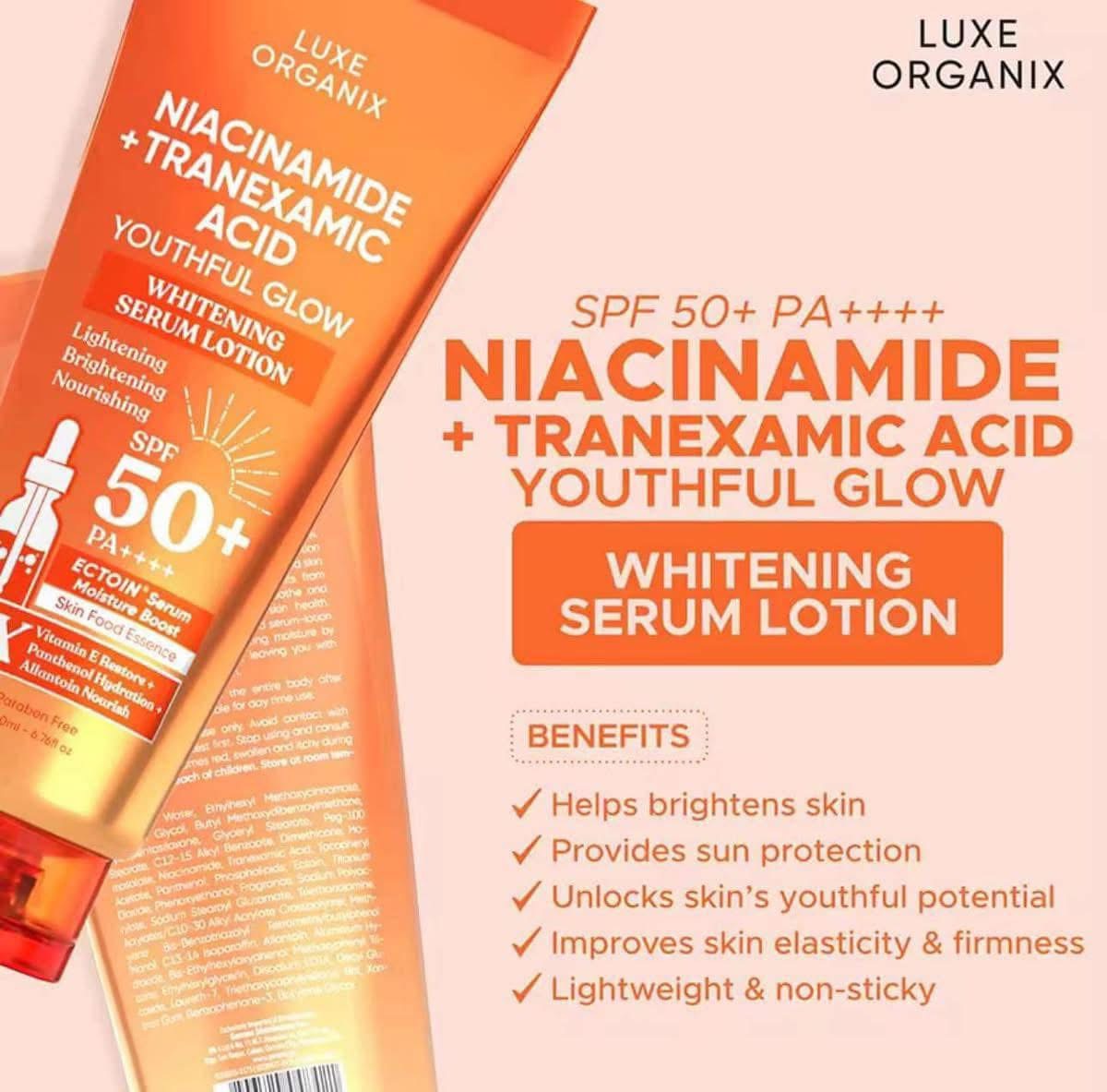 Luxe Organix Niacinamide Lotion