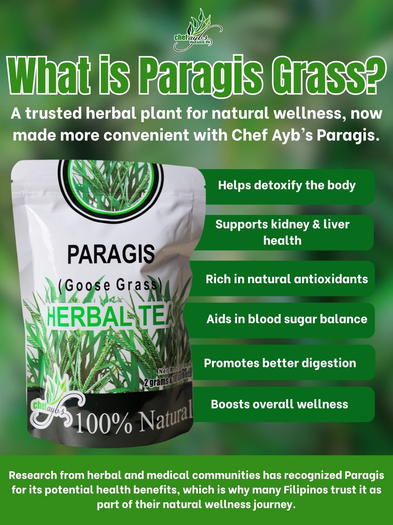 Paragis Guyabano Tea / Capsule
