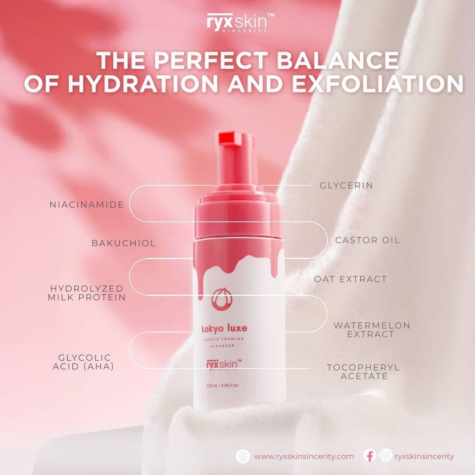 Ryx Tokyo Luxe Foaming Cleanser