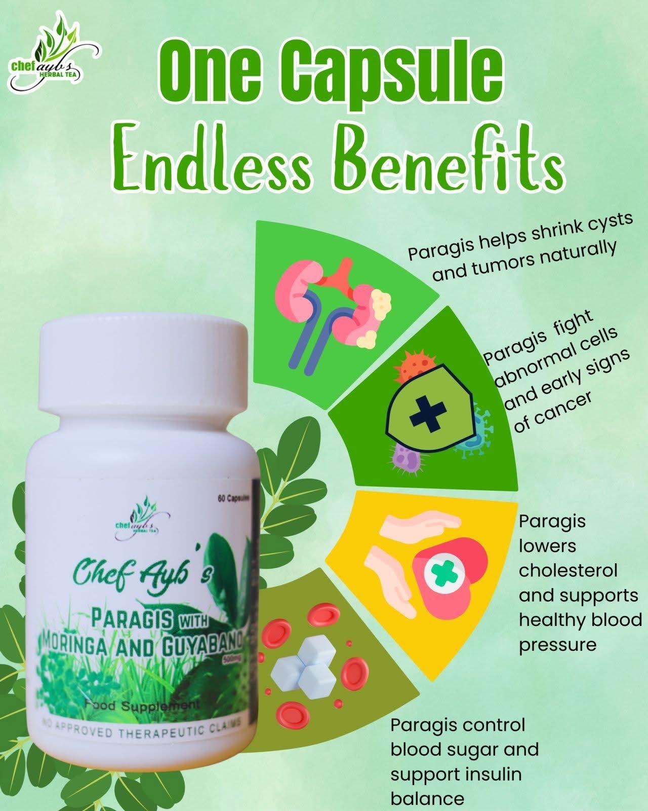 Paragis Guyabano Tea / Capsule