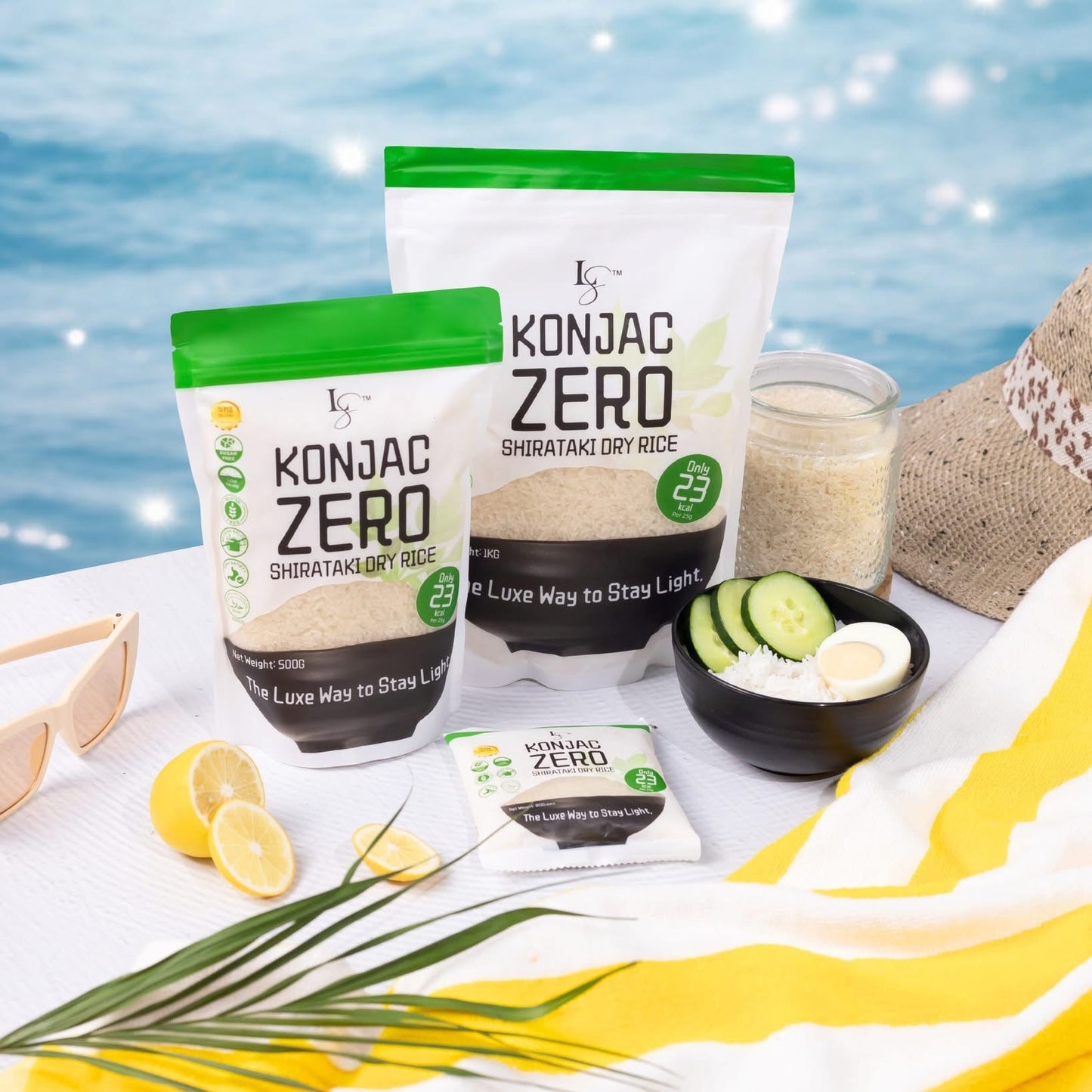 Luxe Slim Konjac Zero (1kilo / 500g)