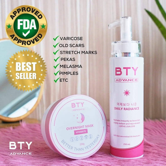 BTY Set (Daily Radiance and Overnight Mask)