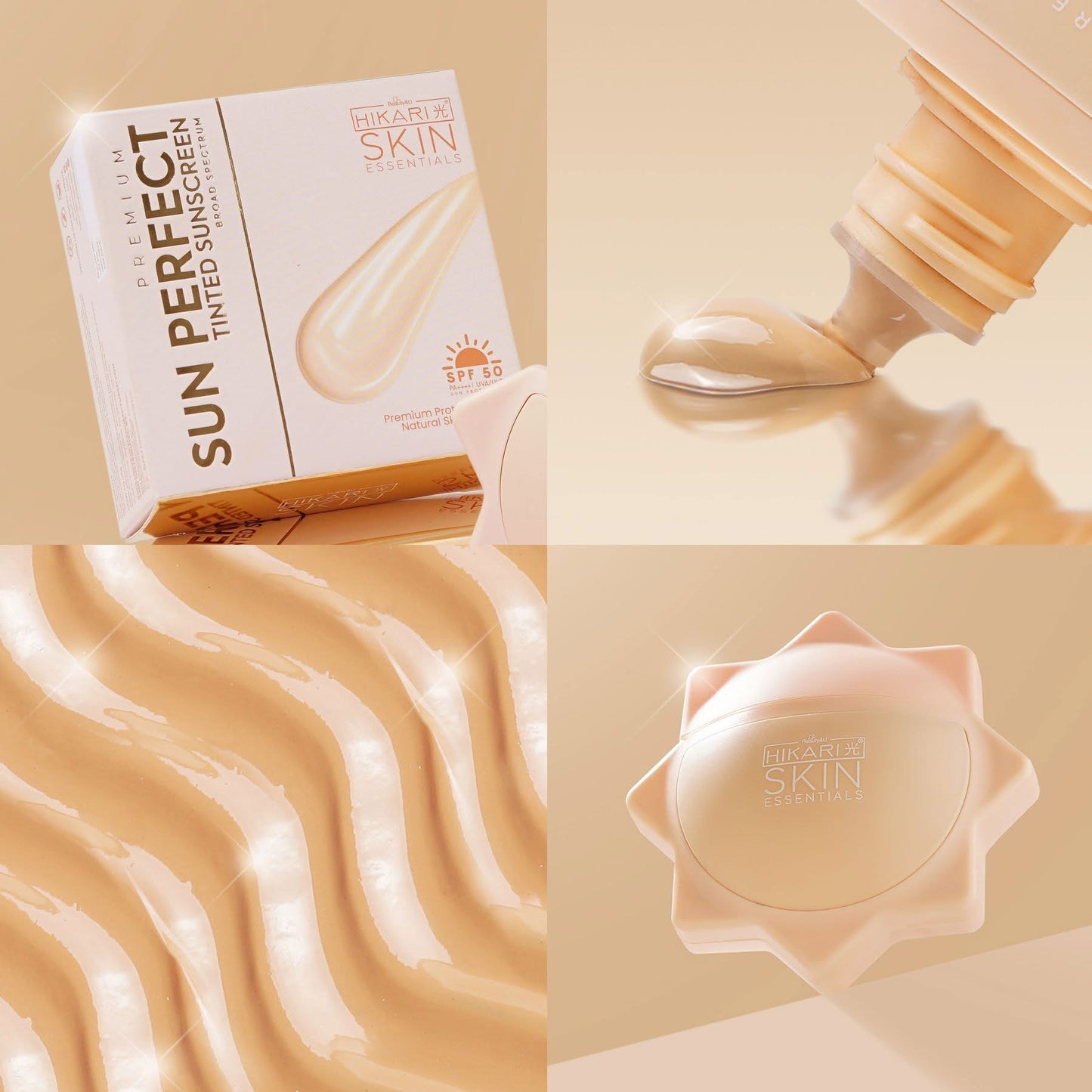 Hikari tinted sunscreen